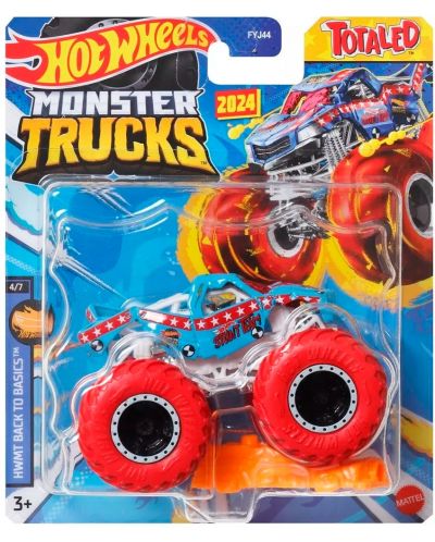 Бъги Hot Wheels Monster Trucks - Totaled, 1:64 - 1